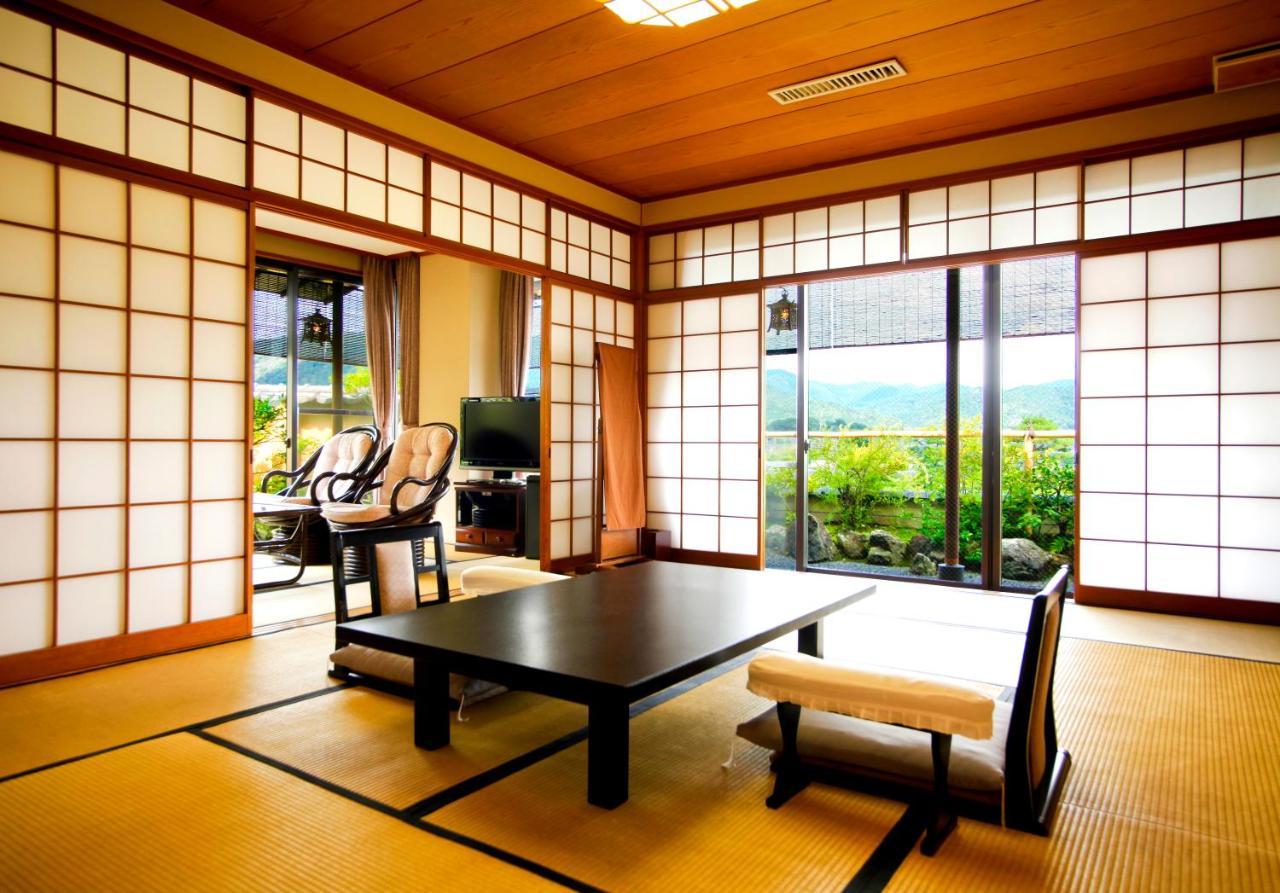 Kyoto Arashiyama Onsen Ryokan Togetsutei Exterior foto