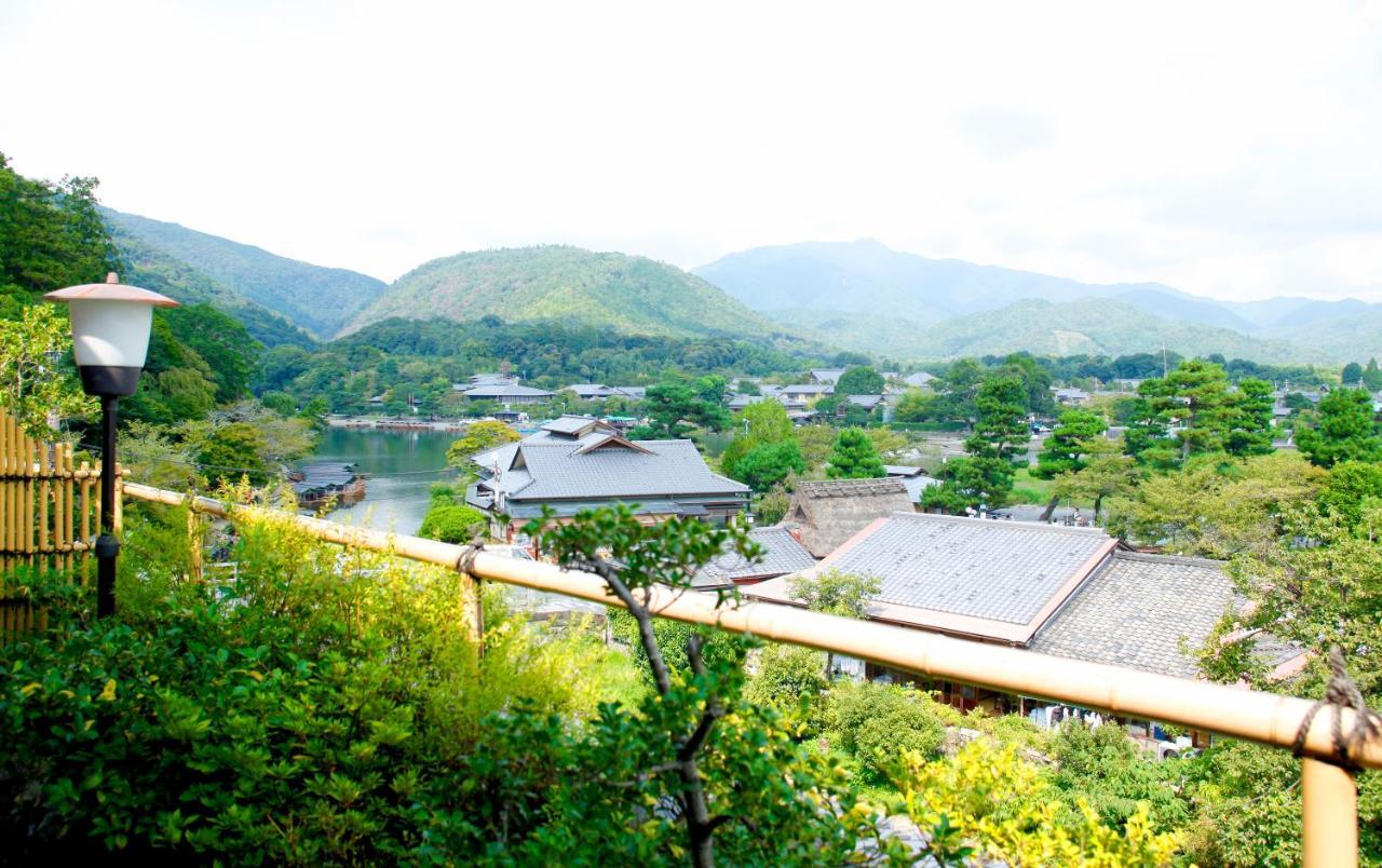 Kyoto Arashiyama Onsen Ryokan Togetsutei Exterior foto